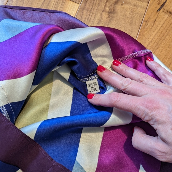 Richard Ruiz silk dress size M - Picture 7 of 10